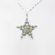 Star - Crater-Silver Chain - 1